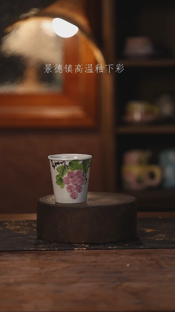 陶瓷景德镇高温釉下手绘陶瓷165