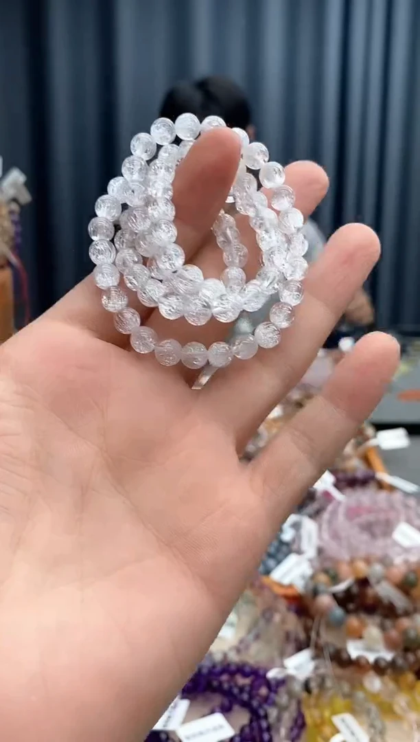 水晶手链未镶嵌白阿塞