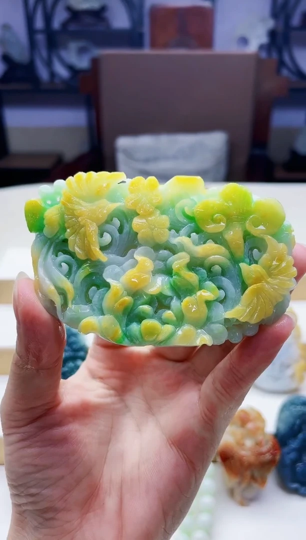 未镶嵌定制翡翠毛货09270297