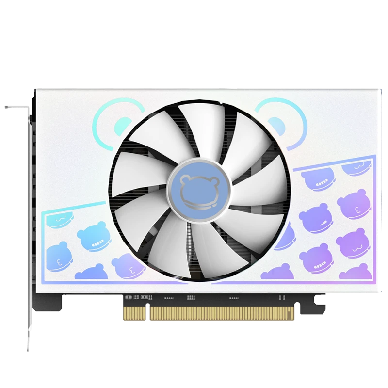 RTX50608G萌宠单风扇白色显卡白色盈通ITX台式显示器
