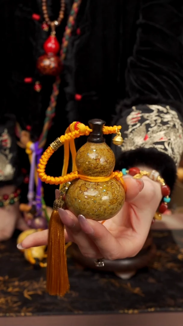 280--大漆开口小葫芦----168