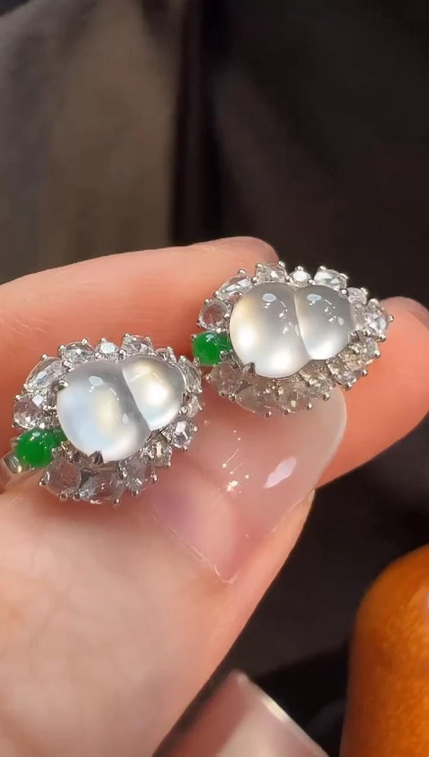 18K金镶嵌戒指翡翠L6戒指