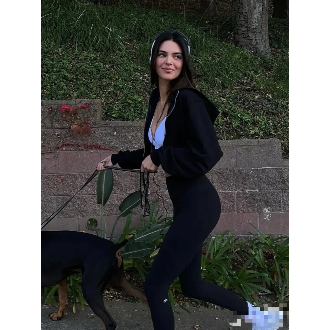 休闲瑜伽裤收脚女款