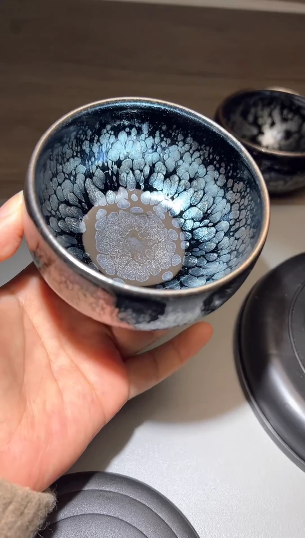 茶盏建窑建盏 李英 已故大师绝品