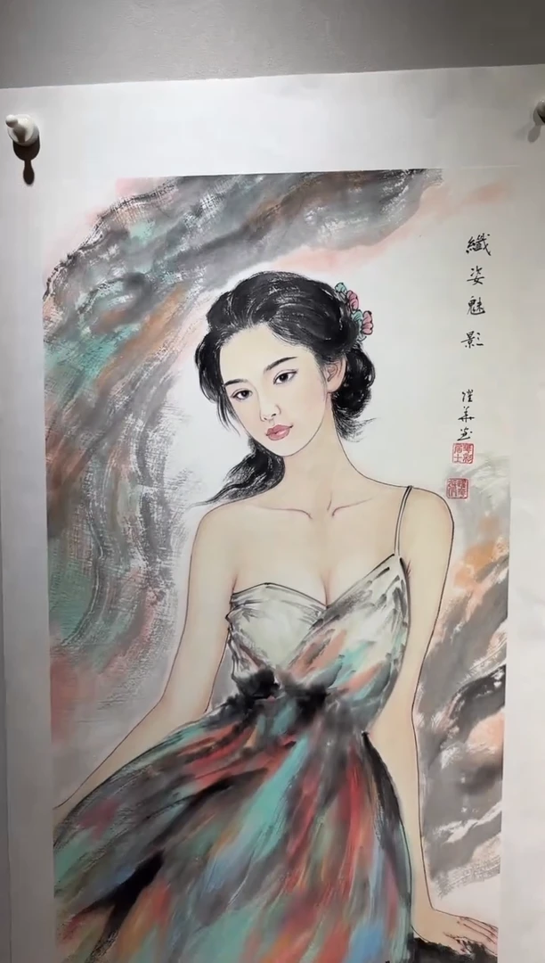 国画国画RW-1300866-张跃华央创美术馆精品定制备案作品