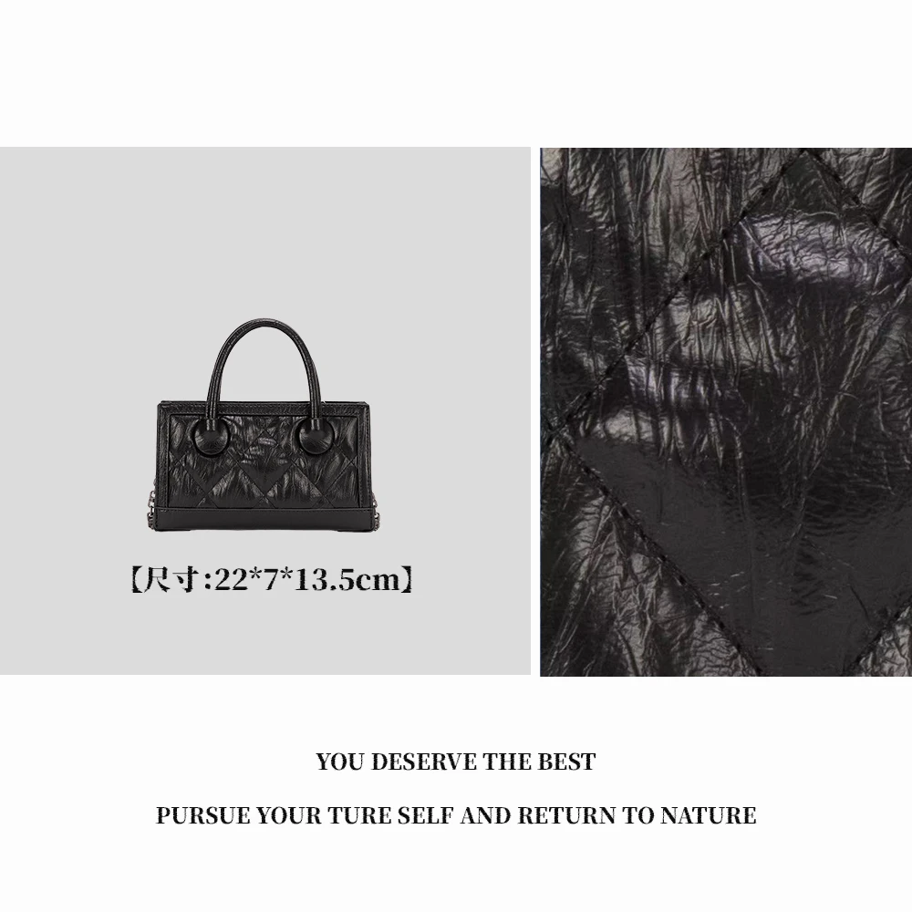 【特特甄选】ZT-D8060-猫眼暗黑色网红时尚女士百搭小众单肩洋气