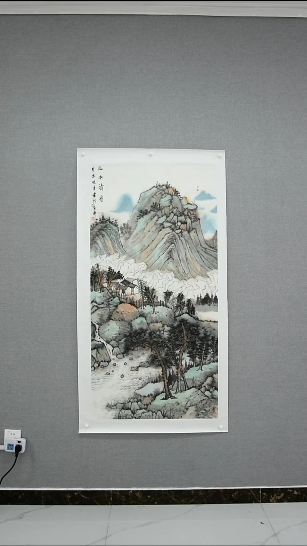 【闪购商品】绘画王晓东-山水-8平尺-04