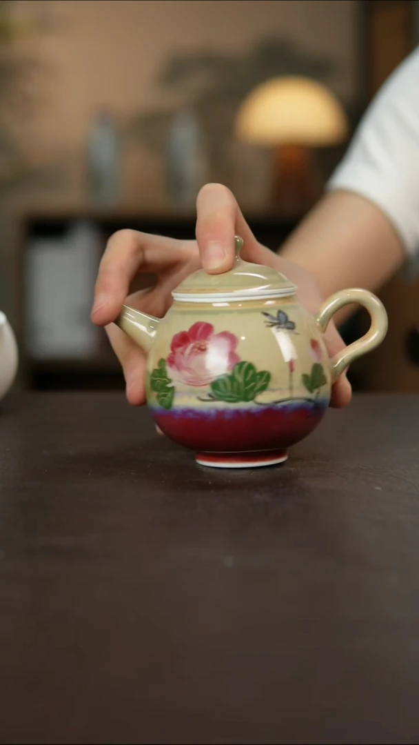 杯景德镇柴烧手作瑕疵