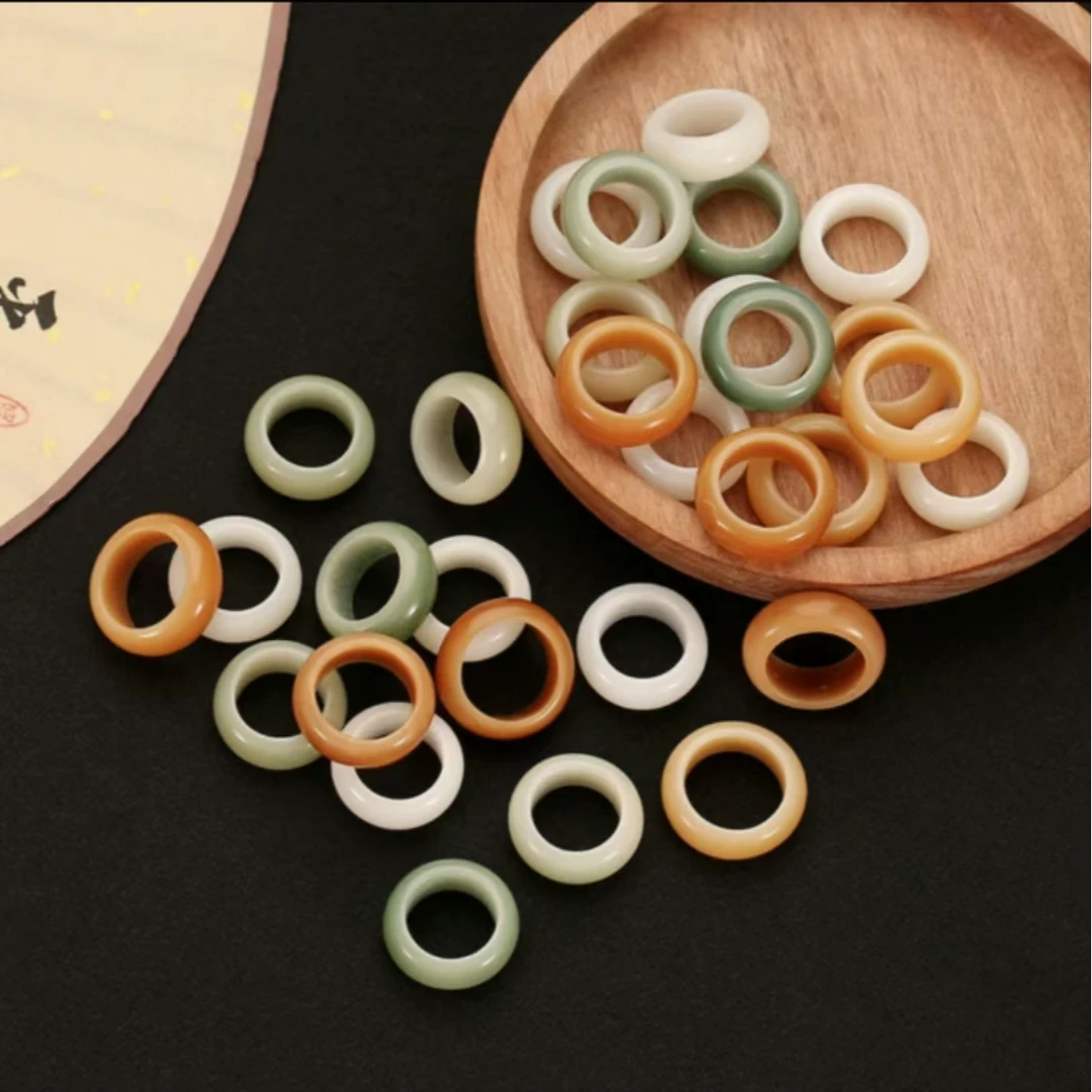 天然菩提根复古雕刻搭配跑环DIY手串手持配饰精挑菩提跑环108饰品