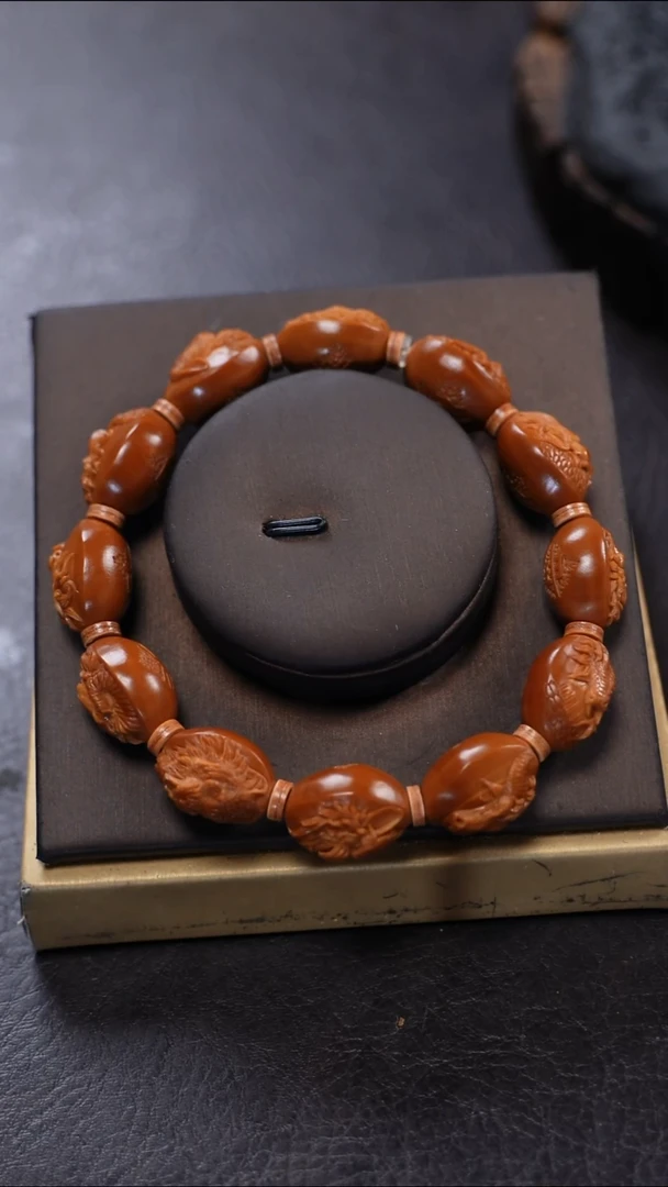 手串/手链橄榄核九林核雕文玩作品