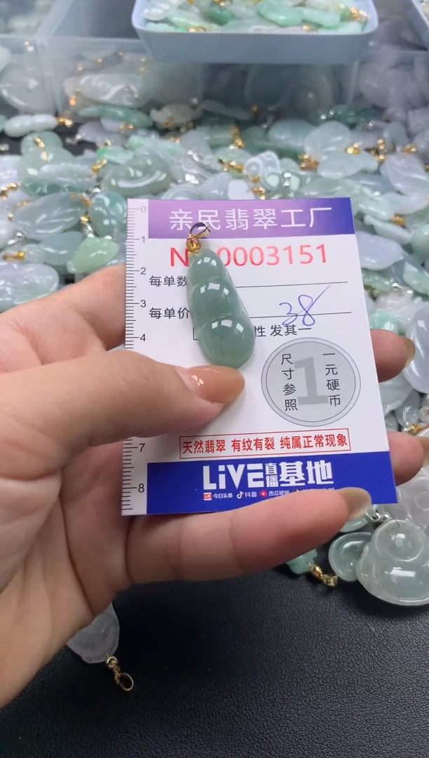 颈饰未镶嵌翡翠3151