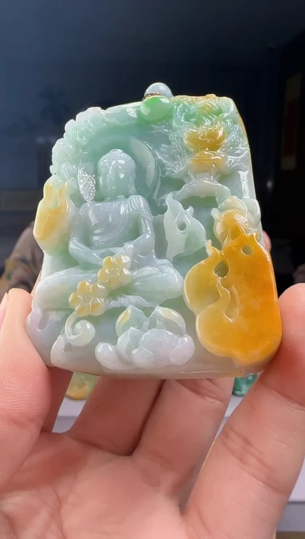 吊坠(不含链)未镶嵌翡翠HH@@960Q3J20692