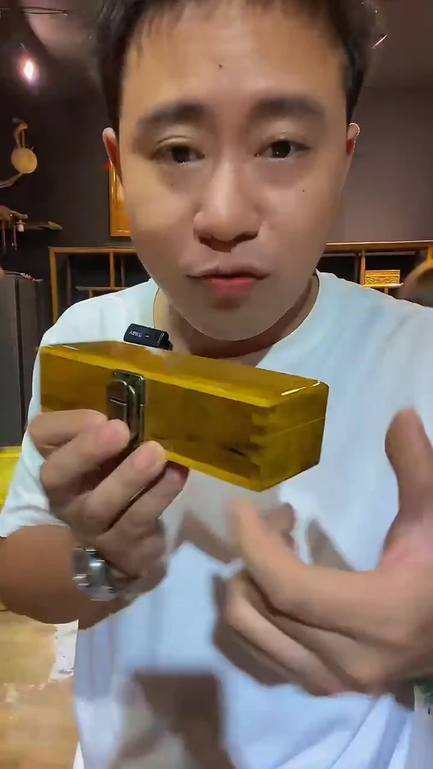 木金丝楠木制品金条盒子一个