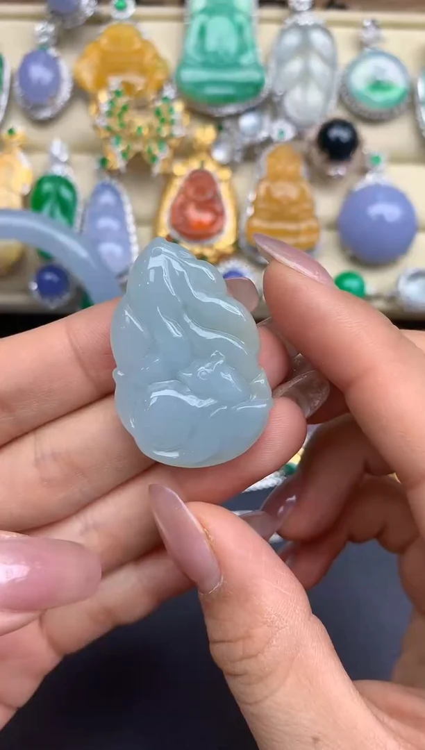 颈饰未镶嵌翡翠186-中国好珍宝