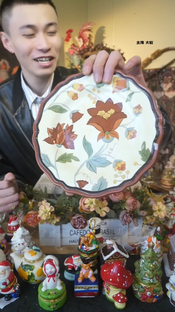 【闪购商品】默认微瑕高端树脂陶瓷摆件Q517