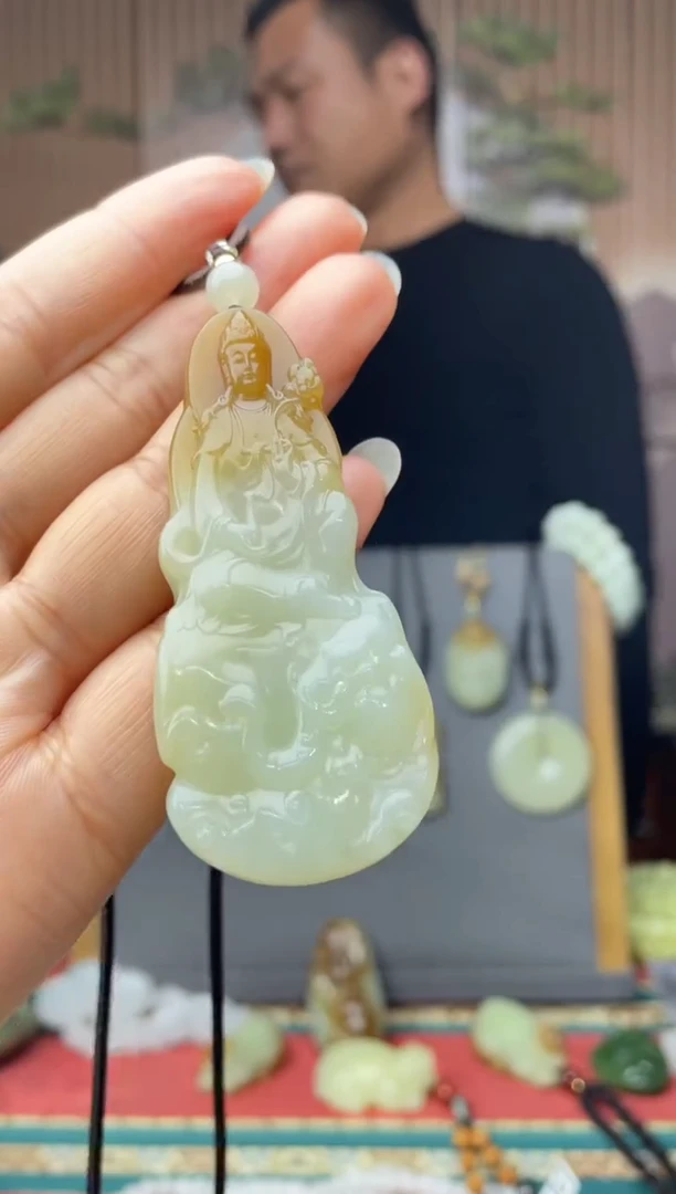 未镶嵌和田玉挂件拍一发一