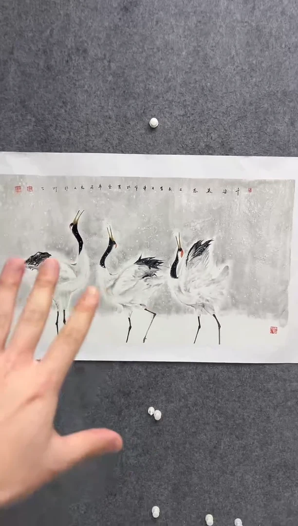 国画李文军-8平尺-国画作品