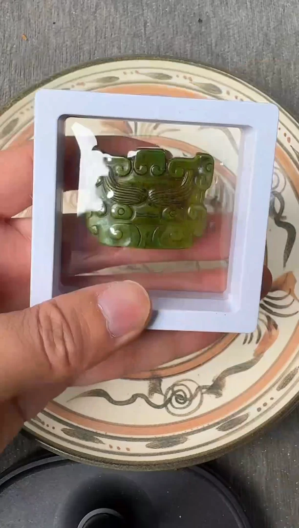 未镶嵌和田玉把件88888