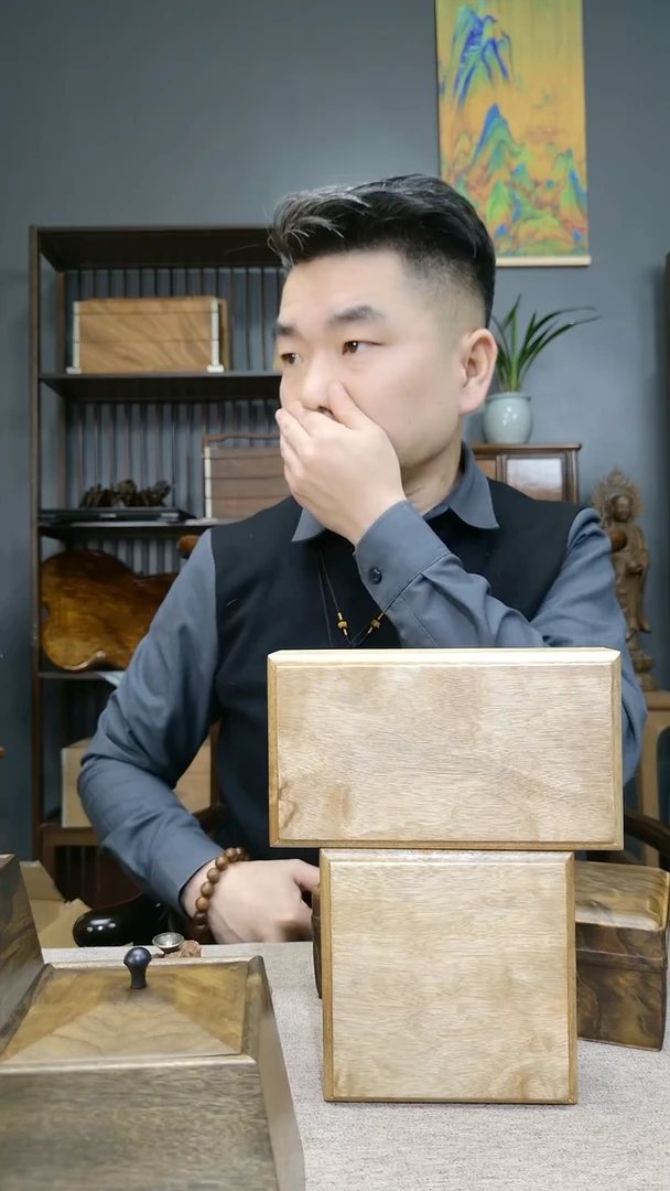 金丝楠小叶桢楠丁丁楠系列推拉盒榫卯结构