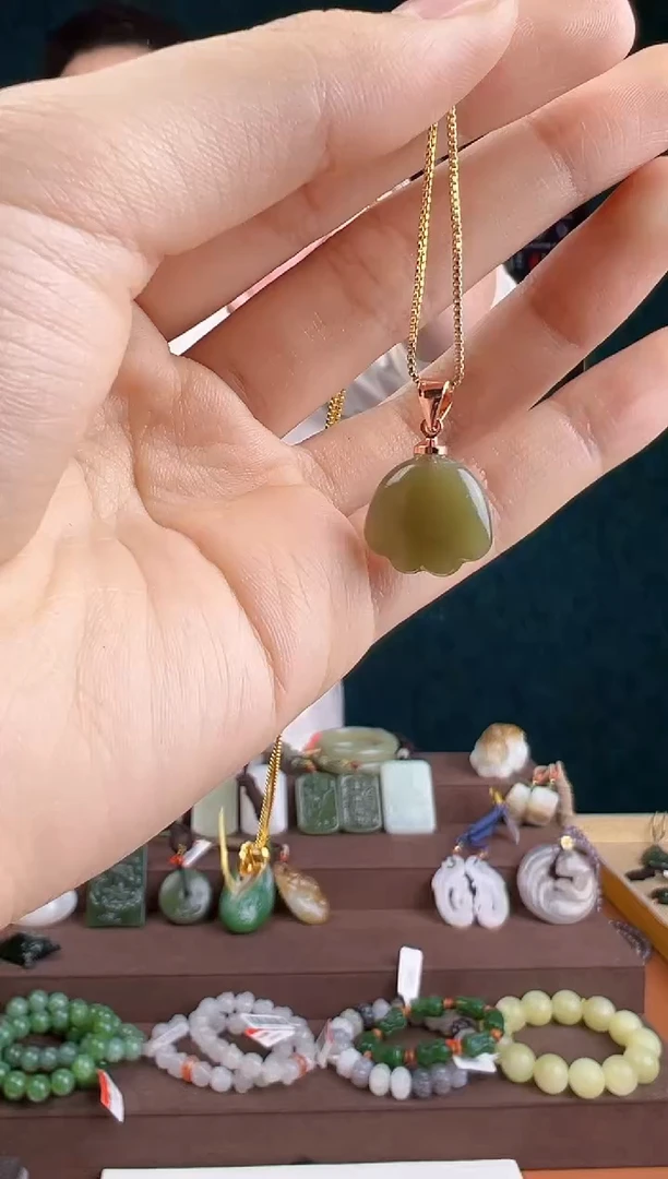 【闪购商品】和田玉颈饰未镶嵌 ZZ 拍一发一 多样性发货