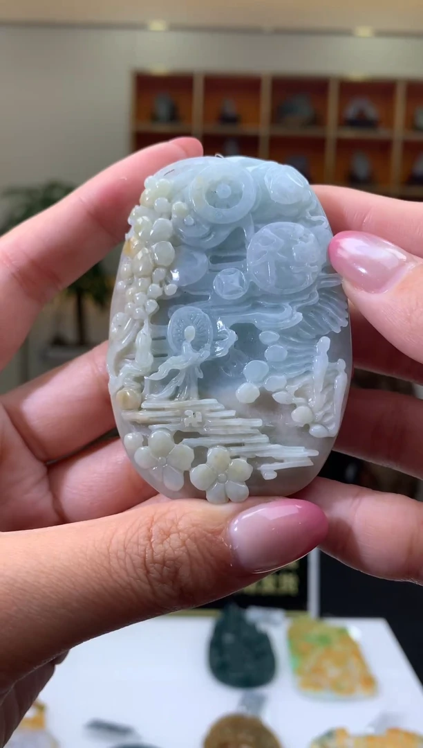 颈饰未镶嵌翡翠X-@@BSGG122738多样性发一