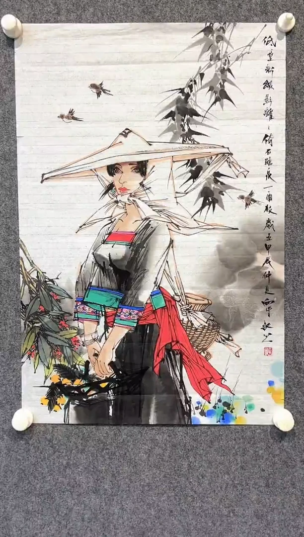 国画刘向平-2.7平尺-国画作品