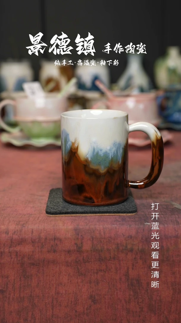 原创景德镇手工高温陶瓷458