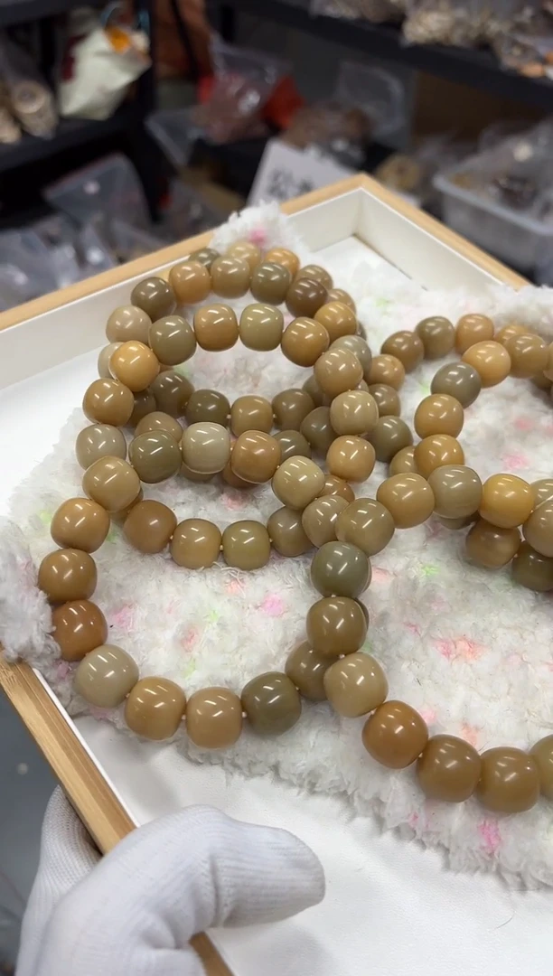 手串菩提根/象牙果16奶咖多宝（326）