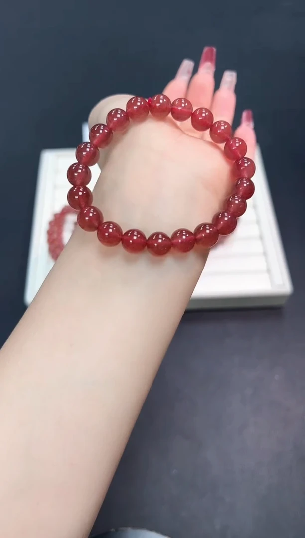 【闪购商品】石英质玉手链未镶嵌10q多样性发其一/1条默认微瑕