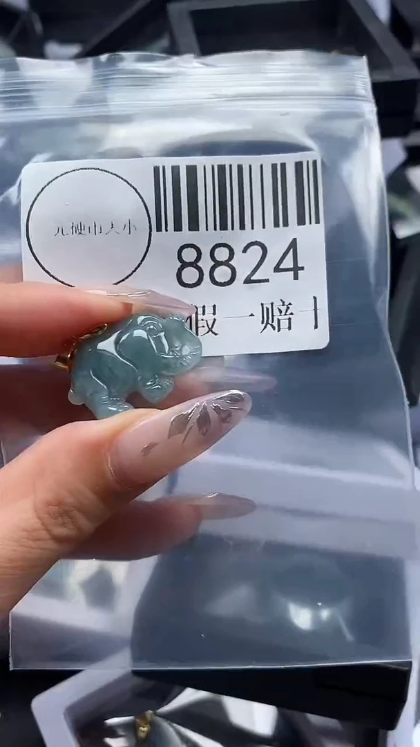 吊坠(不含链)未镶嵌翡翠8824