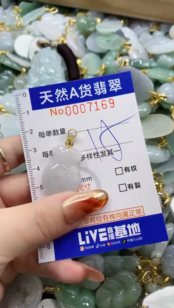 颈饰未镶嵌翡翠天然A货翡翠