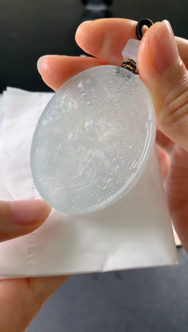 定制翡翠未镶嵌王*娟毛货抛光