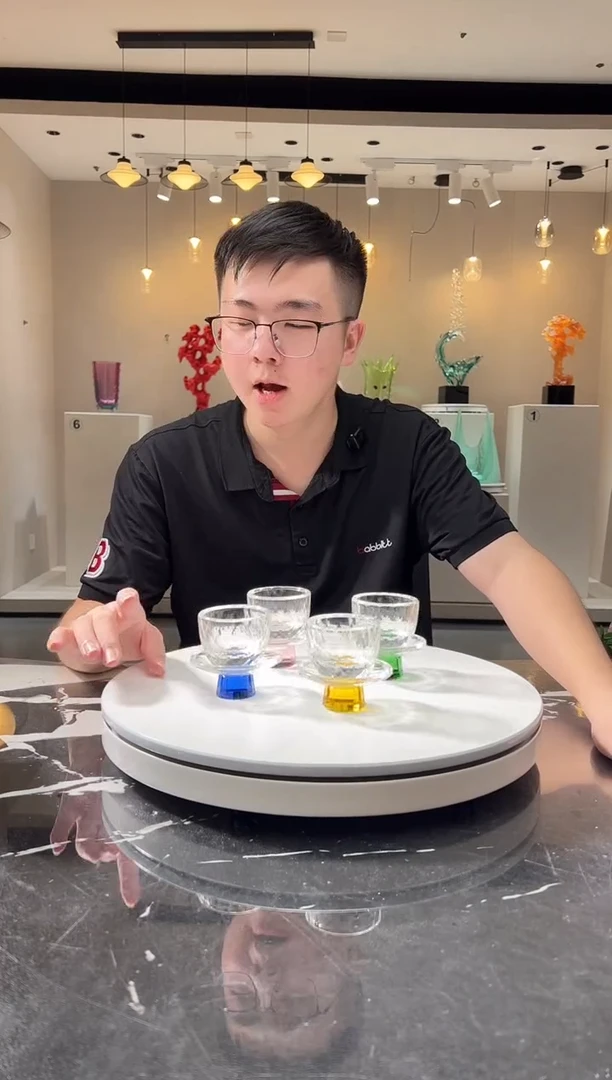 摆件巴比特美学 陀螺杯一组