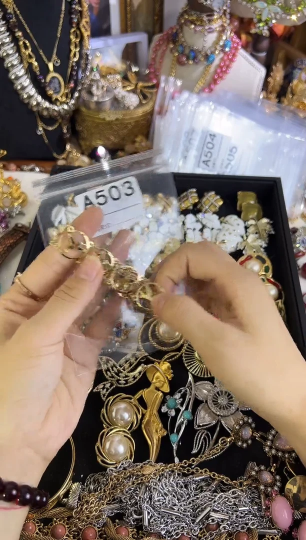 合金无铜合金503 中古首饰都有瑕疵 请确认好在拍！