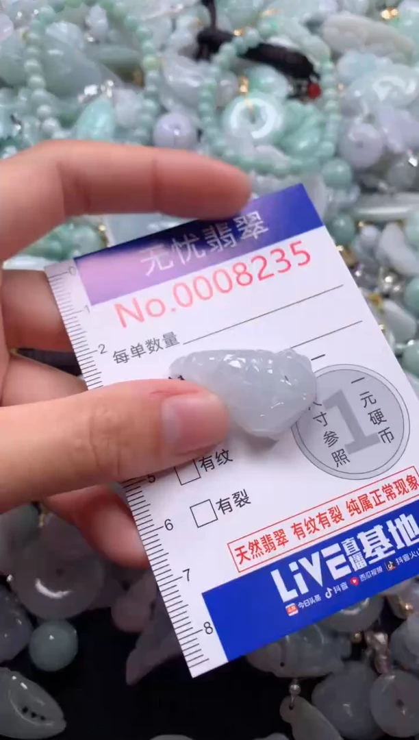 颈饰未镶嵌翡翠8235