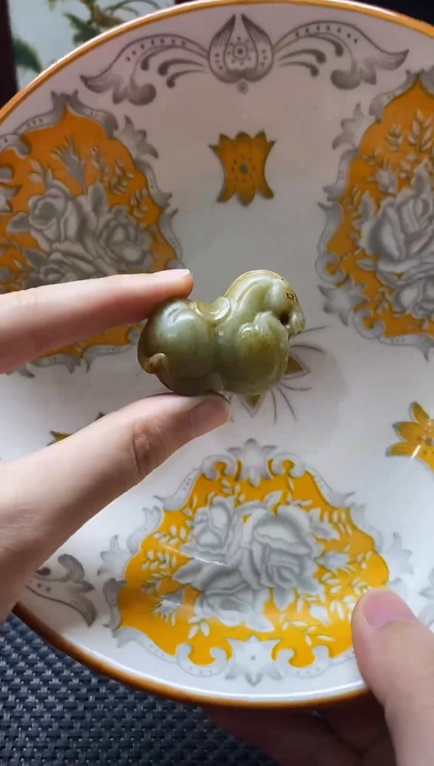 瓷片瓷片 瓷器 摆件 1个