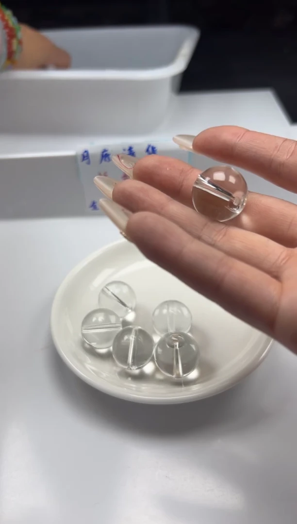 未镶嵌颈饰水晶w2873白水晶20mm*1颗