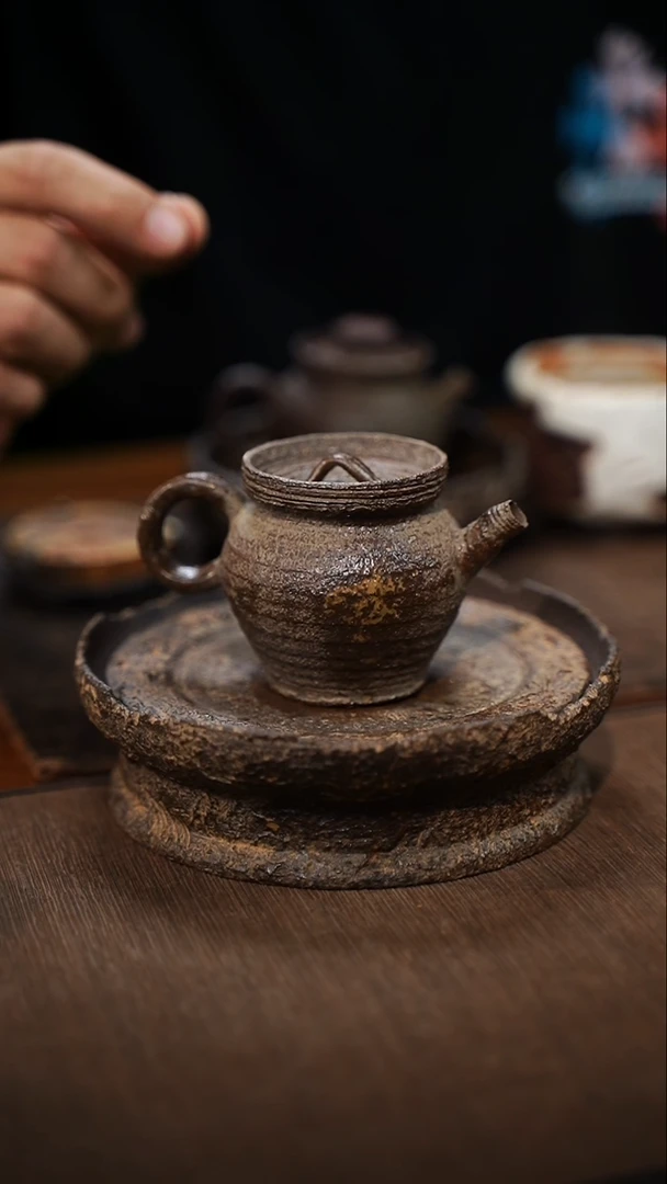 全手工制作  南蛮后手壶