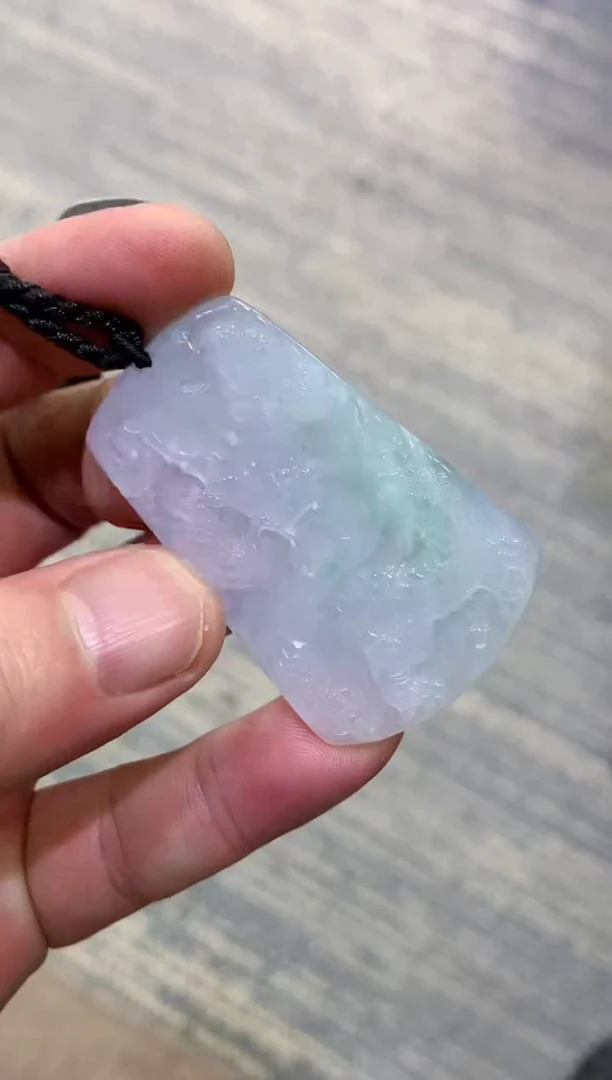 颈饰未镶嵌翡翠天然A货翡翠