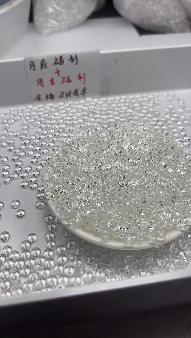 颈饰未镶嵌水晶W2300 白水算盘6*3MM*30颗