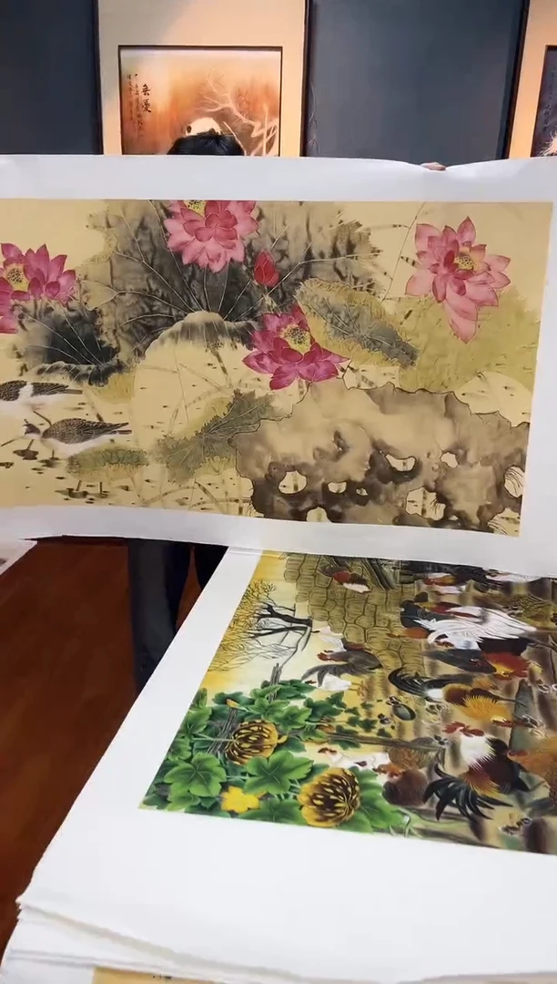 国画九霄甄选国画作品54