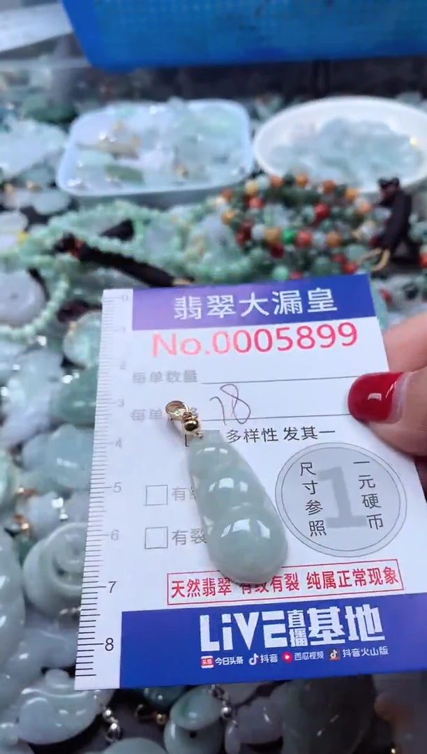 颈饰未镶嵌翡翠5899