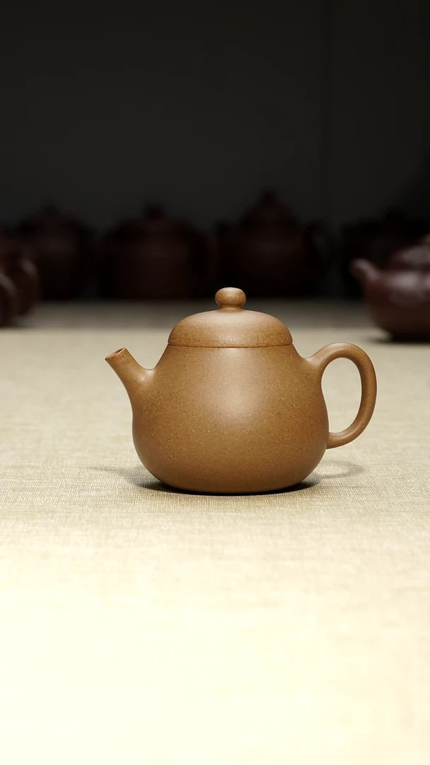 茶壶段泥梨壶150毫升瑕疵壶