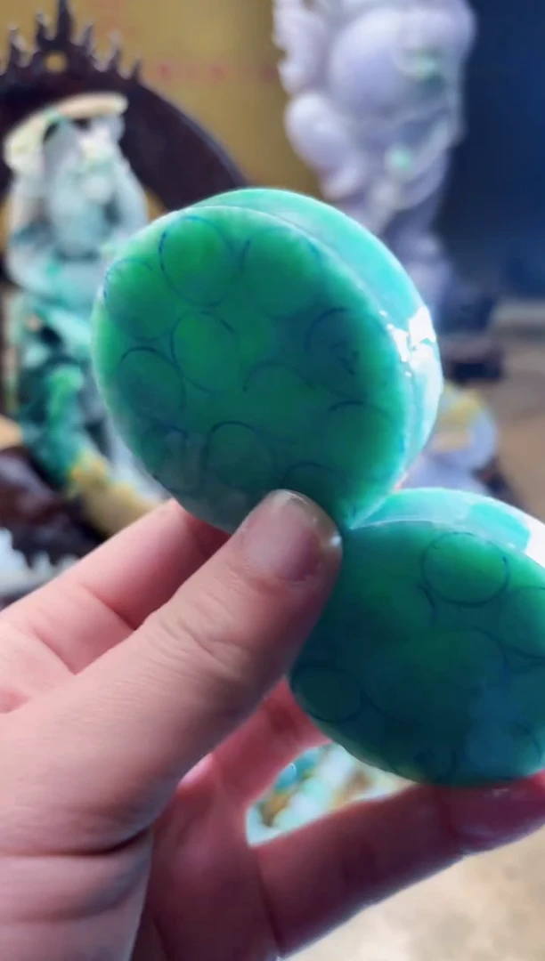 未镶嵌挂件翡翠A货张麦9854