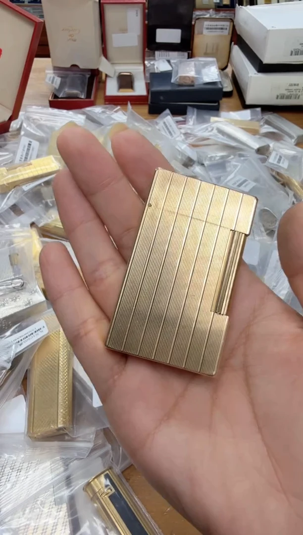 纯铜07  都家L2大号金色竖条
