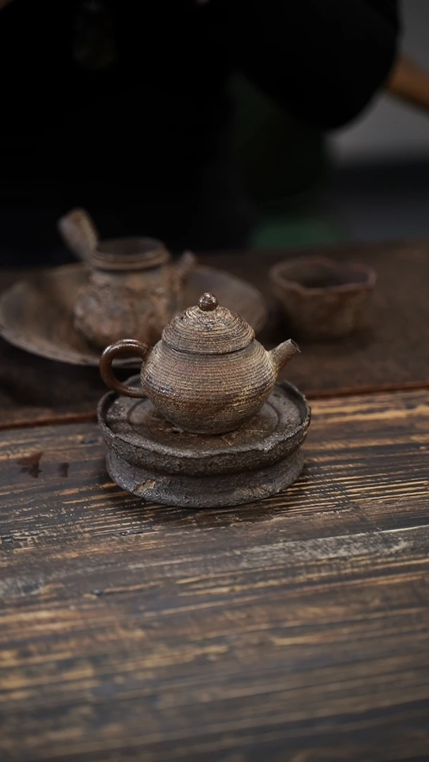 全手工制作 南蛮侧把壶