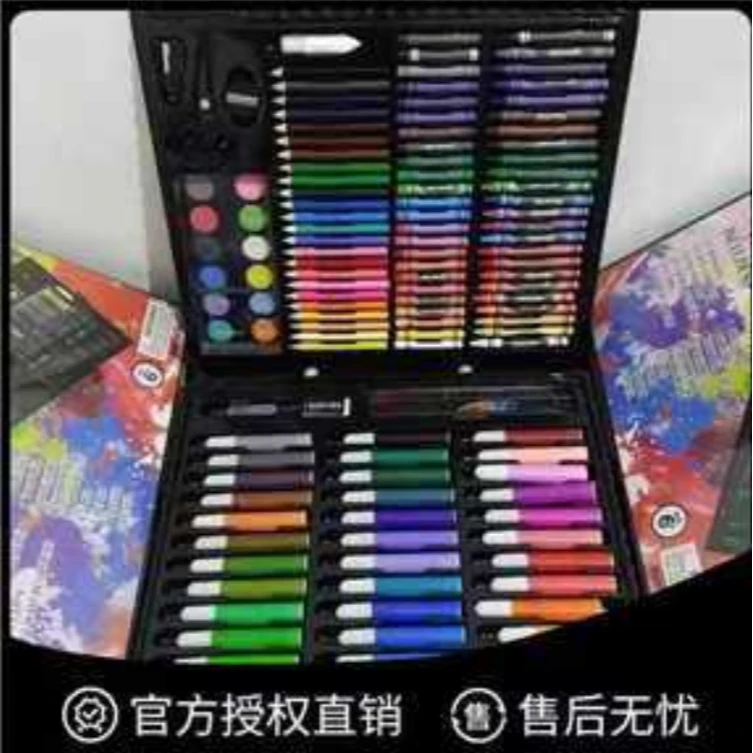 高颜值儿童画笔套装