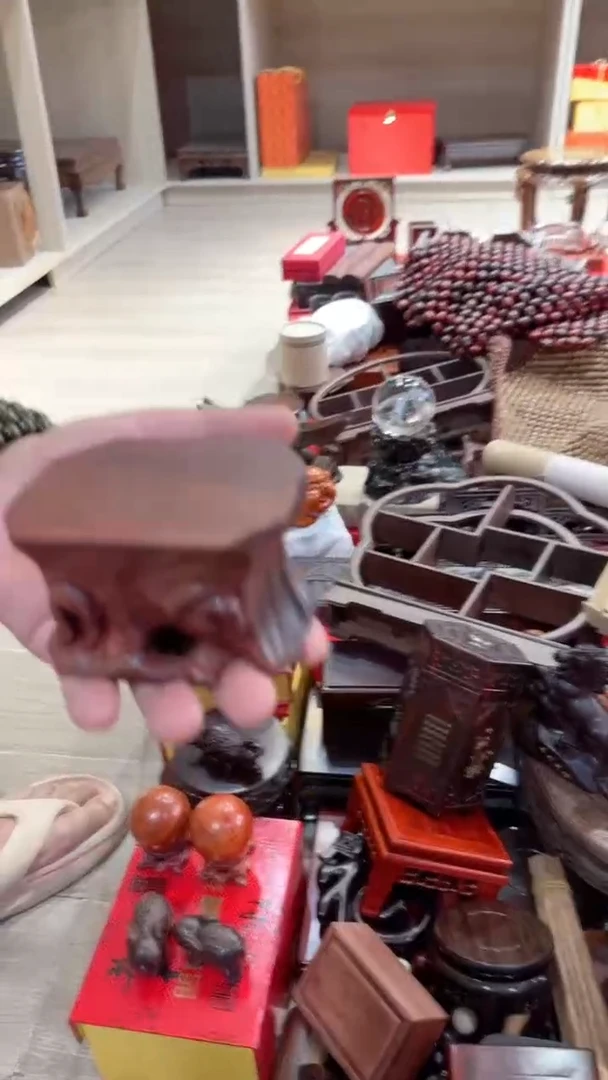 木 光头红木工艺品-小树桩