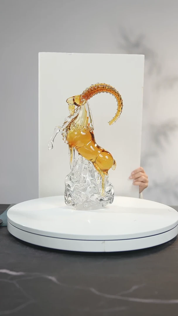 【闪购商品】琉璃手工艺品一路高升