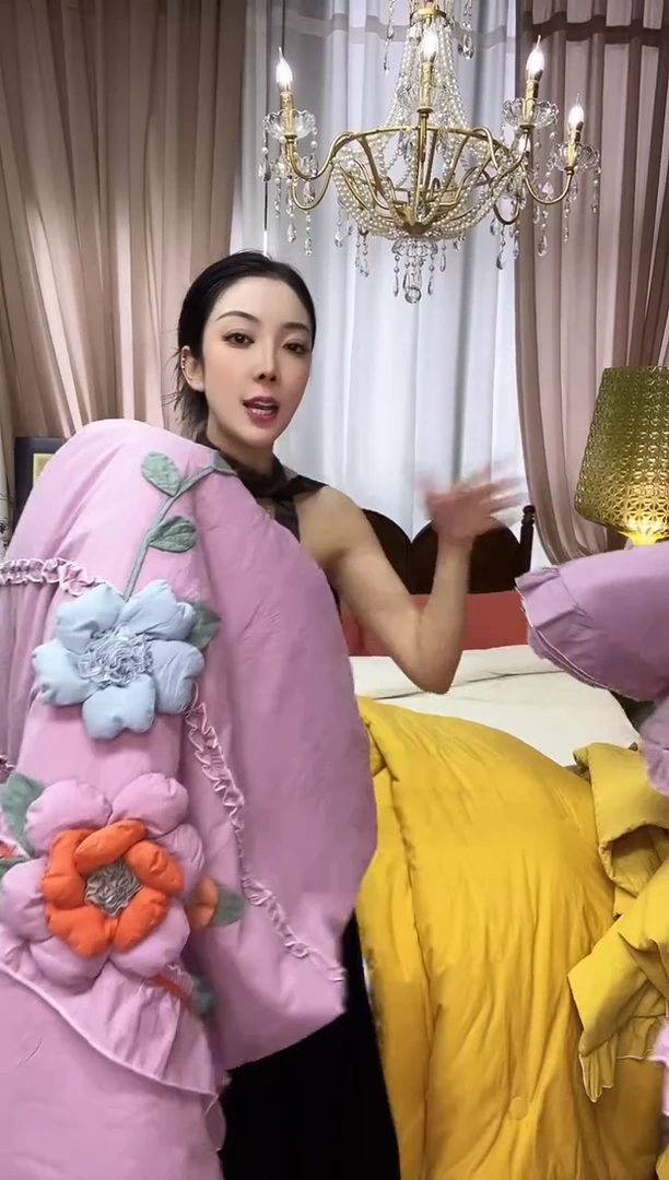 棉绒丹尼尔 黄 棉套件 加大